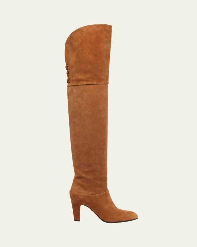 Eve Suede Over-The-Knee Boots
